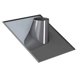 solin inox 5 à 30 degrés - accessoire conduit de fumée