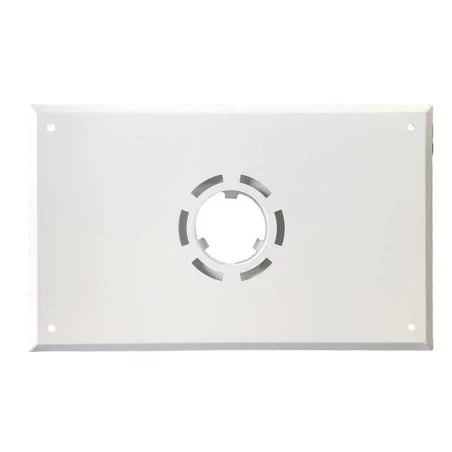 plaque de tubage ventilee rectangle blanc - accessoire conduit de fumée plaque de tubage ventilee rectangle blanc - accessoire conduit de fumée