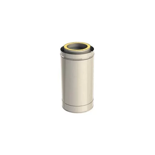 Élément droit 500 mm inox triple paroi isolé pour poêles étanches — free download