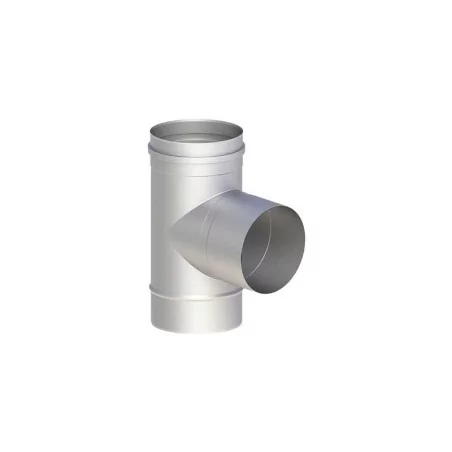 té 87 - conduit de fumée simple paroi inox épaisseur 0 té 87 - conduit de fumée simple paroi inox épaisseur 0