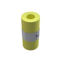 coquille isolante 650 mm - accessoire étanchéité conduit de fumée Jeremias