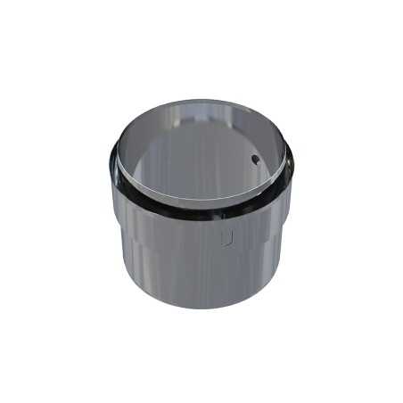 Raccord à clipser conduit de fumée en acier vers flexible inox - Jeremias Raccord à clipser conduit de fumée en acier vers flexible inox - Jeremias