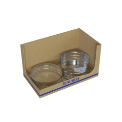 Kit d'embouts de finition à visser pour tubage flexible inox isolé Jeremias