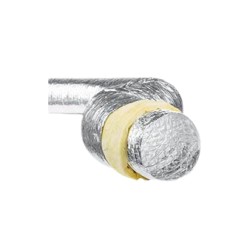 Gaine flexible alu isolée pour VMC Ekkoair